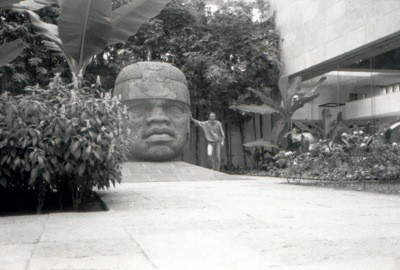 Xalapa Olmekenkopf Anthropologisches Museum